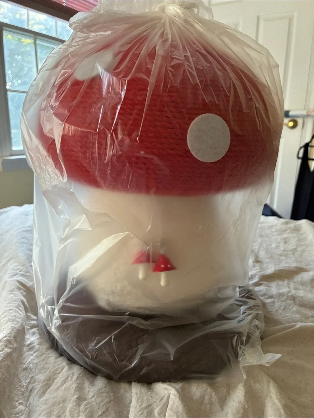 NWT Mushroom Cat Scratcher (Still in shipping bag, shown in pictures from China)